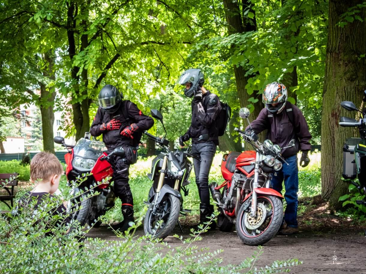 Dzień dziecka w parku miejskim - mototrasa Jarosław i przyjaciele