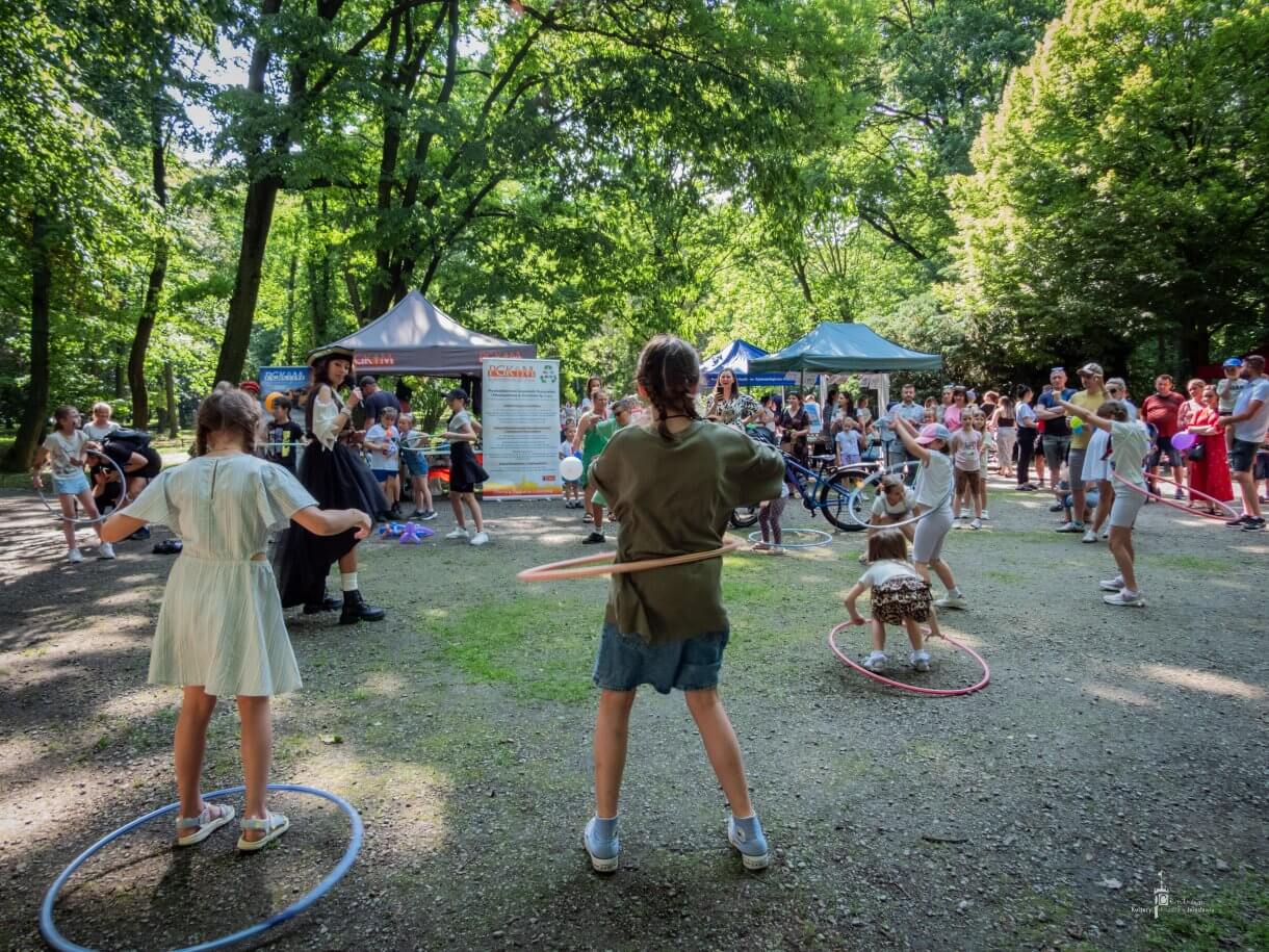 Dzień dziecka w parku miejskim - konkursy z nagrodami
