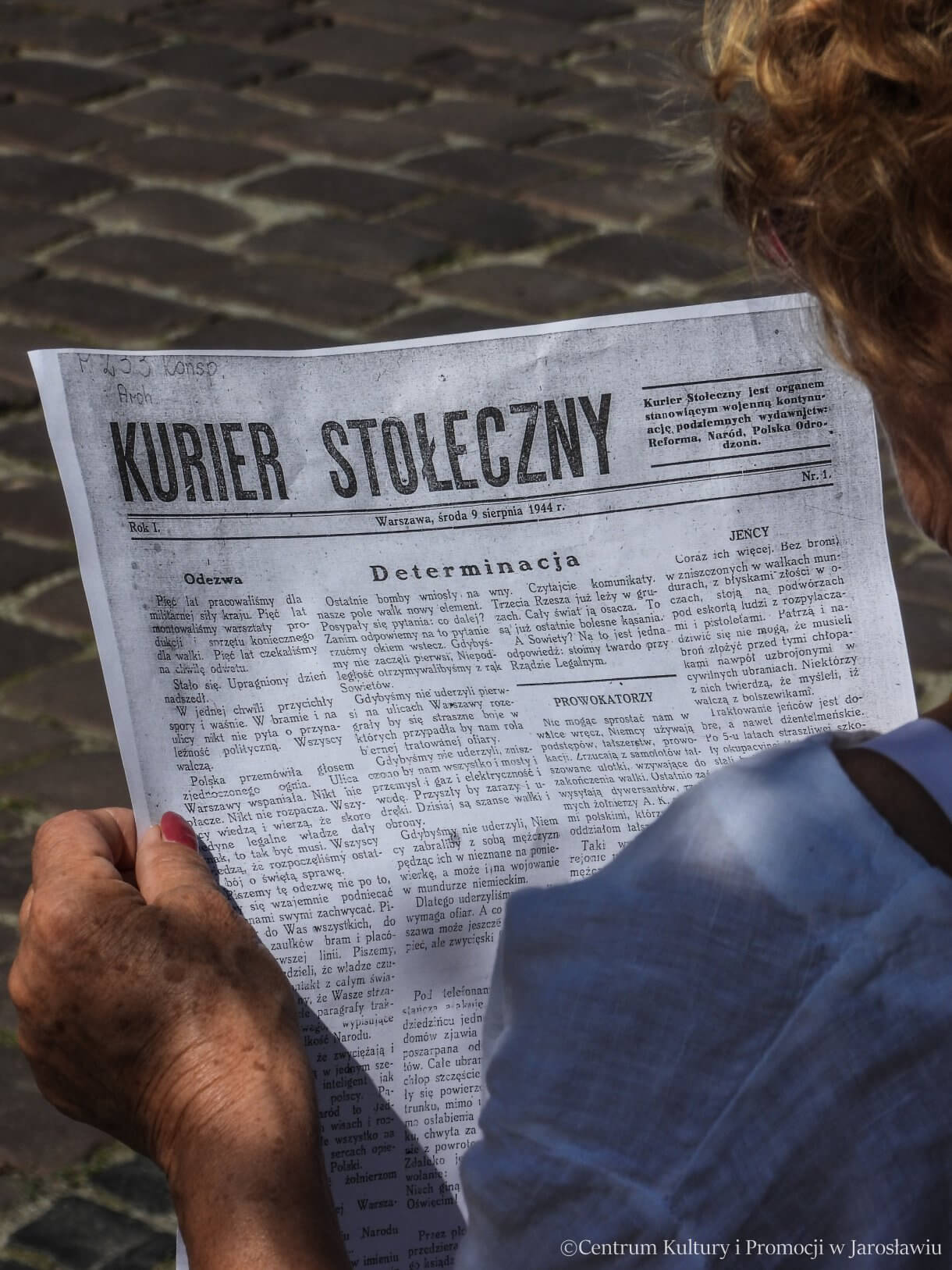 81. rocznica Powstania Warszawskiego - inscenizacja harcerzy