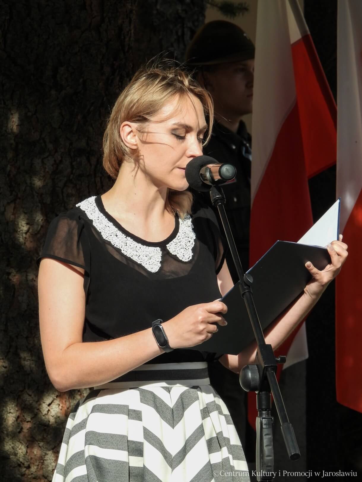 81. rocznica Powstania Warszawskiego - prowadząca