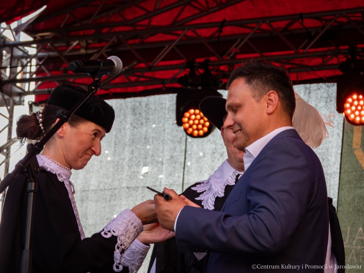 Jarmark Jarosławski - przekazanie klucza do bram miasta - oficjalne otwarcie jarmarku