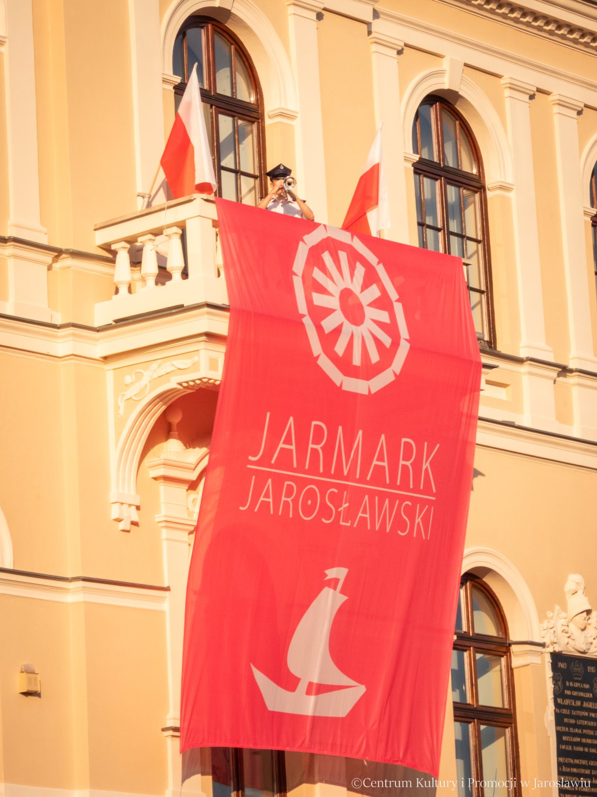 Jarmark Jarosławski - hejnał miejski na otwarcie jarmarku