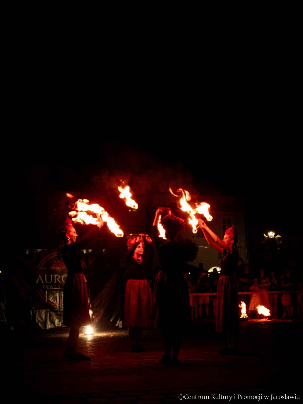 Jarmark Jarosławski - pokaz teatru ognia