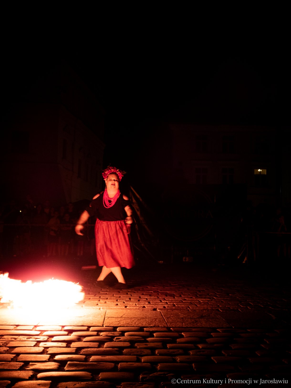 Jarmark Jarosławski - pokaz teatru ognia