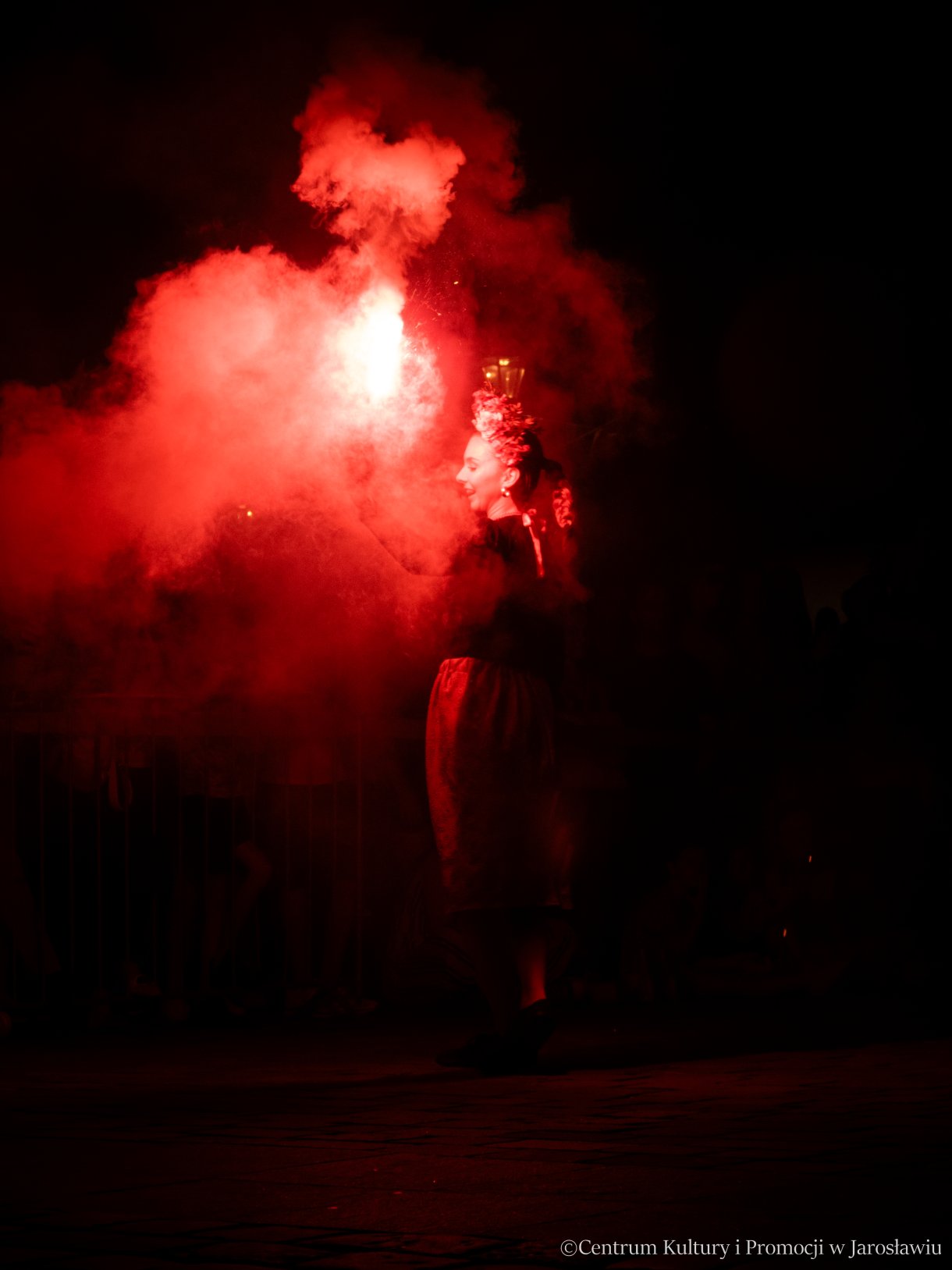 Jarmark Jarosławski - pokaz teatru ognia