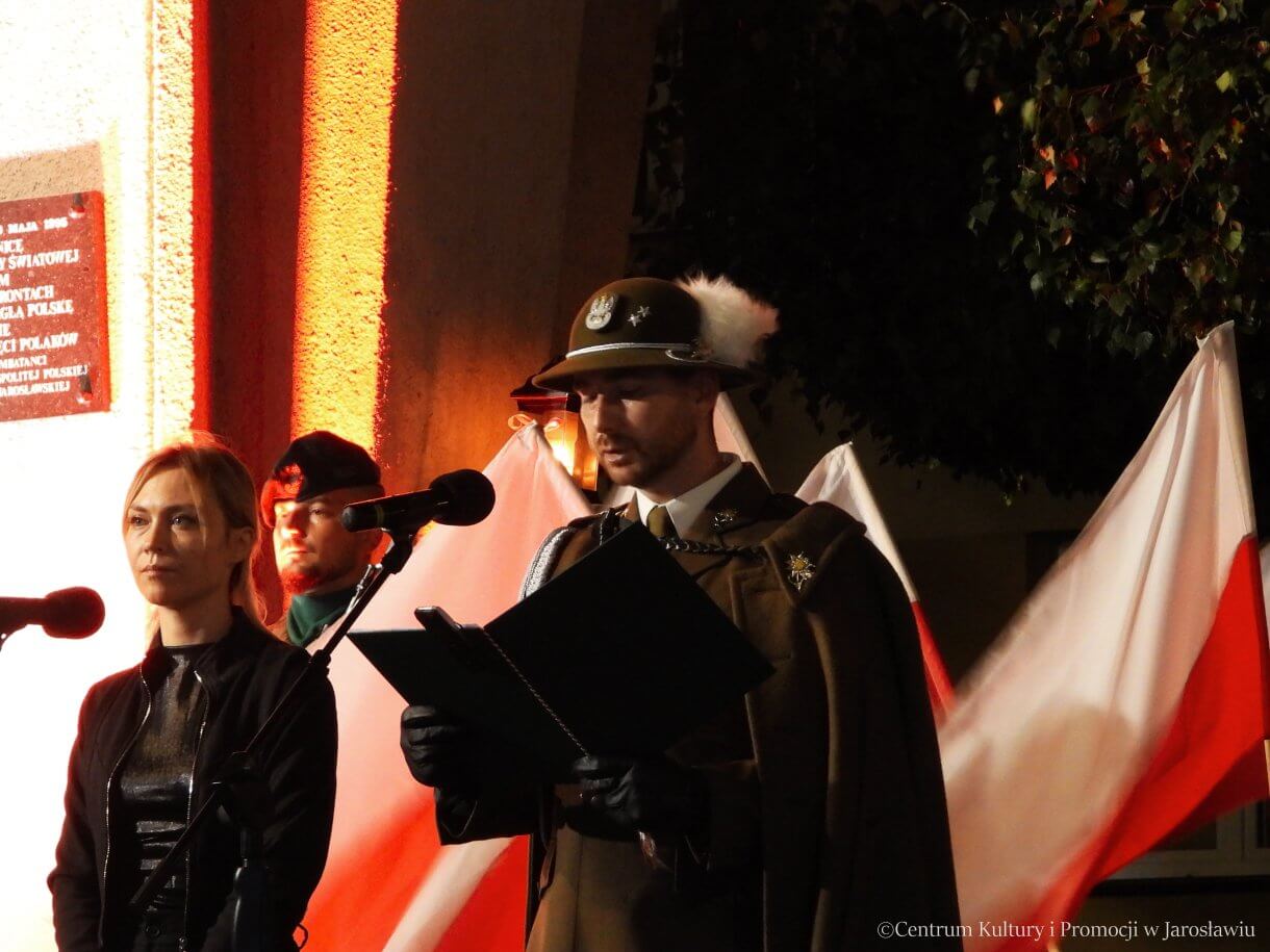 86. rocznica Wybuchu II Wojny Światowej - odczytanie apelu pamięci