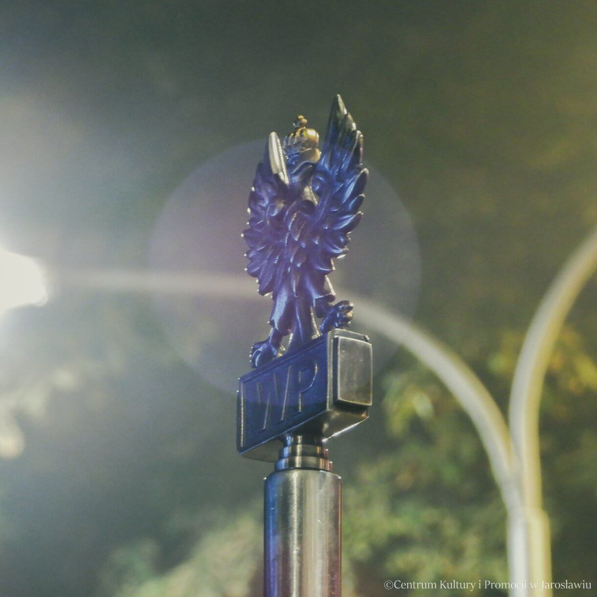 86. rocznica Wybuchu II Wojny Światowej - orzeł na sztandarze wojska