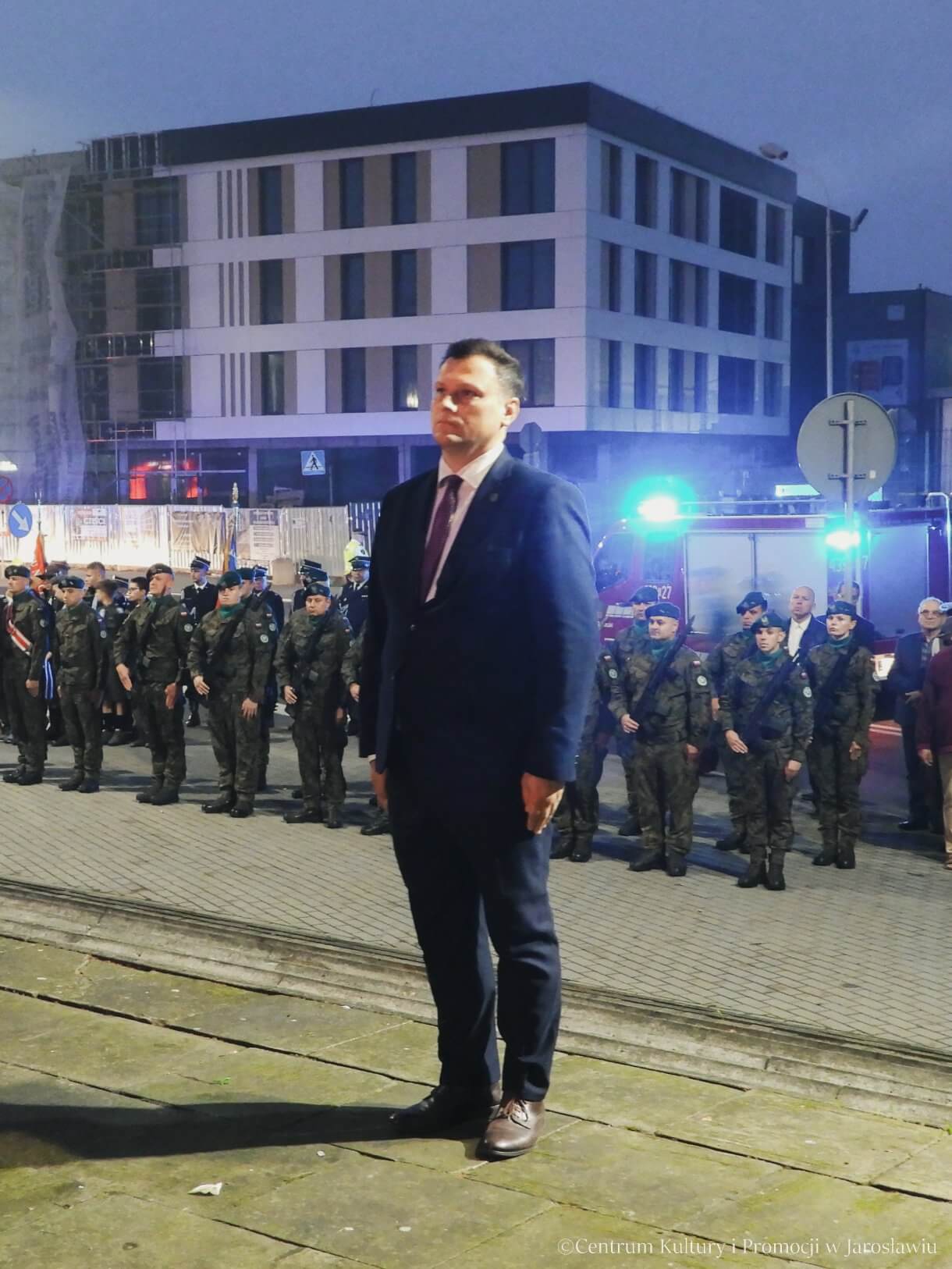 86. rocznica Wybuchu II Wojny Światowej - składanie kwiatów przez delegacje