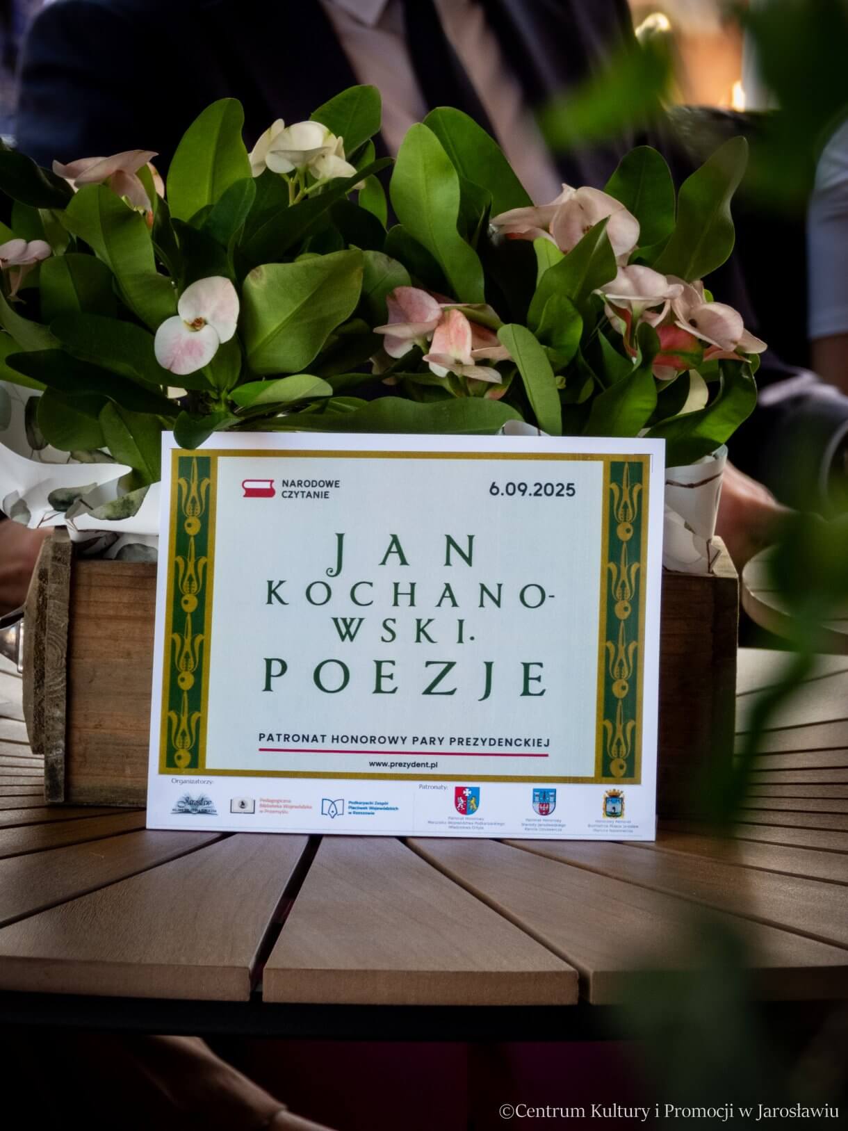 Narodowe Czytanie Jan Kochanowski. poezje