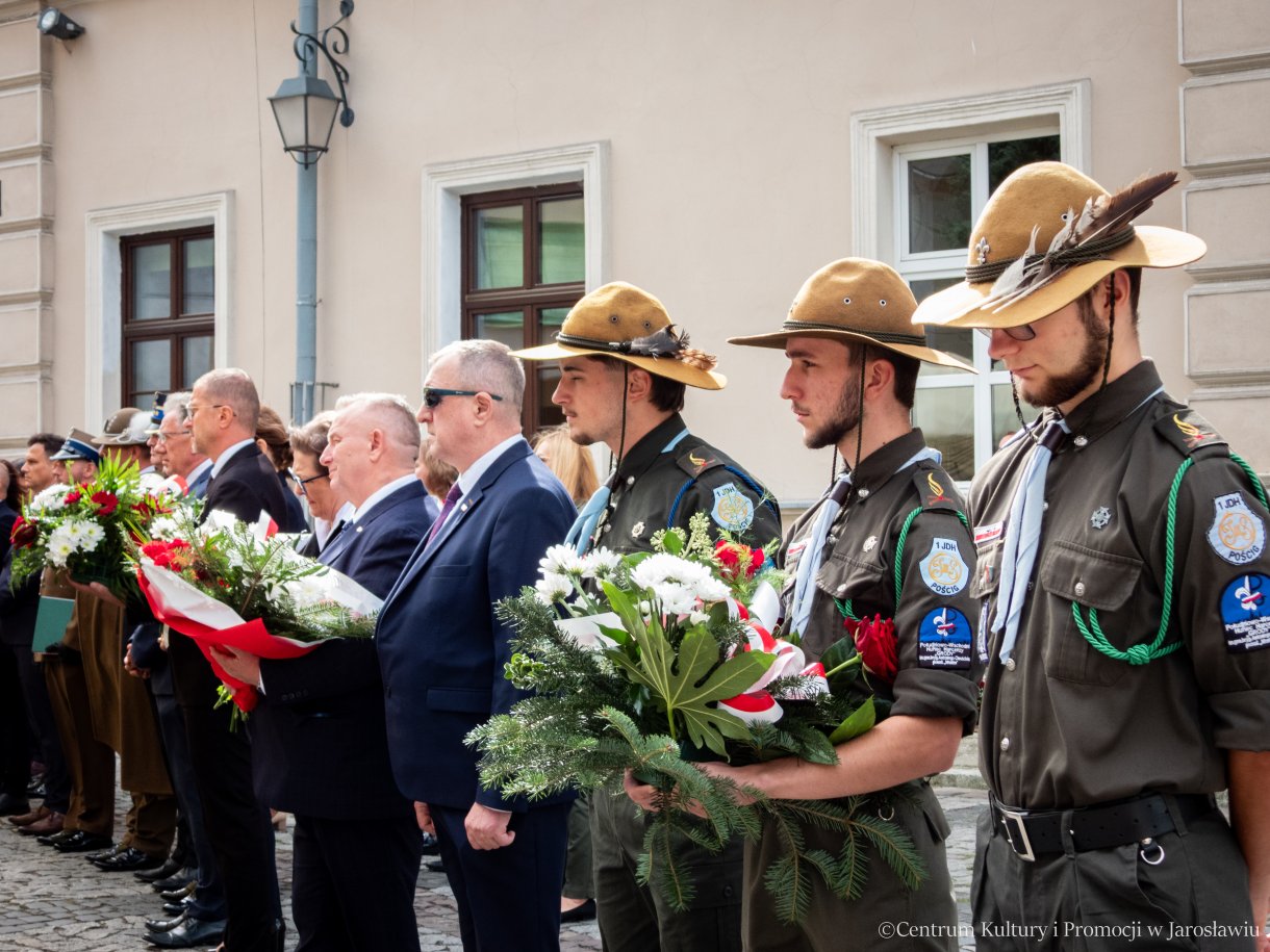 Obchody Dnia Sybiraka w Jarosławiu -uczestnicy / sybiracy