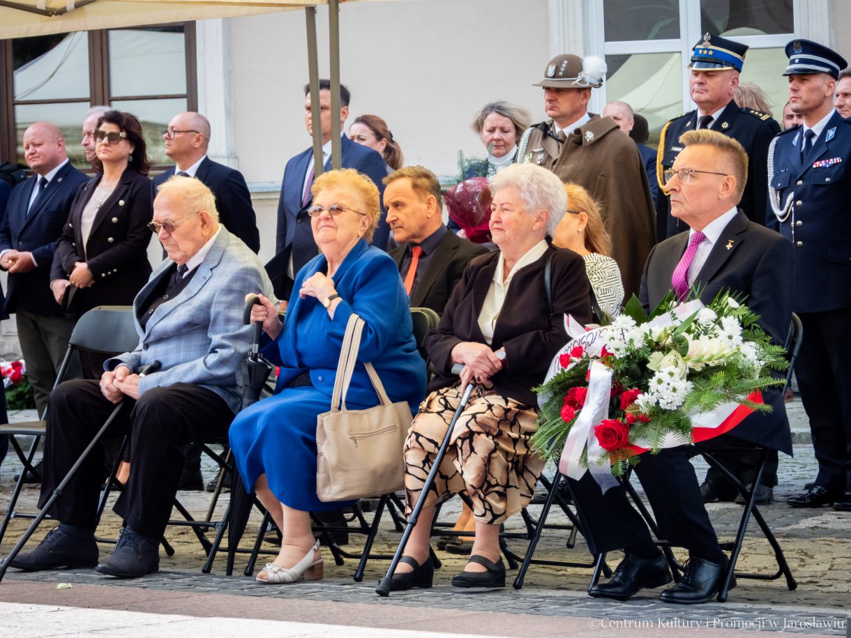Obchody Dnia Sybiraka w Jarosławiu -uczestnicy / sybiracy