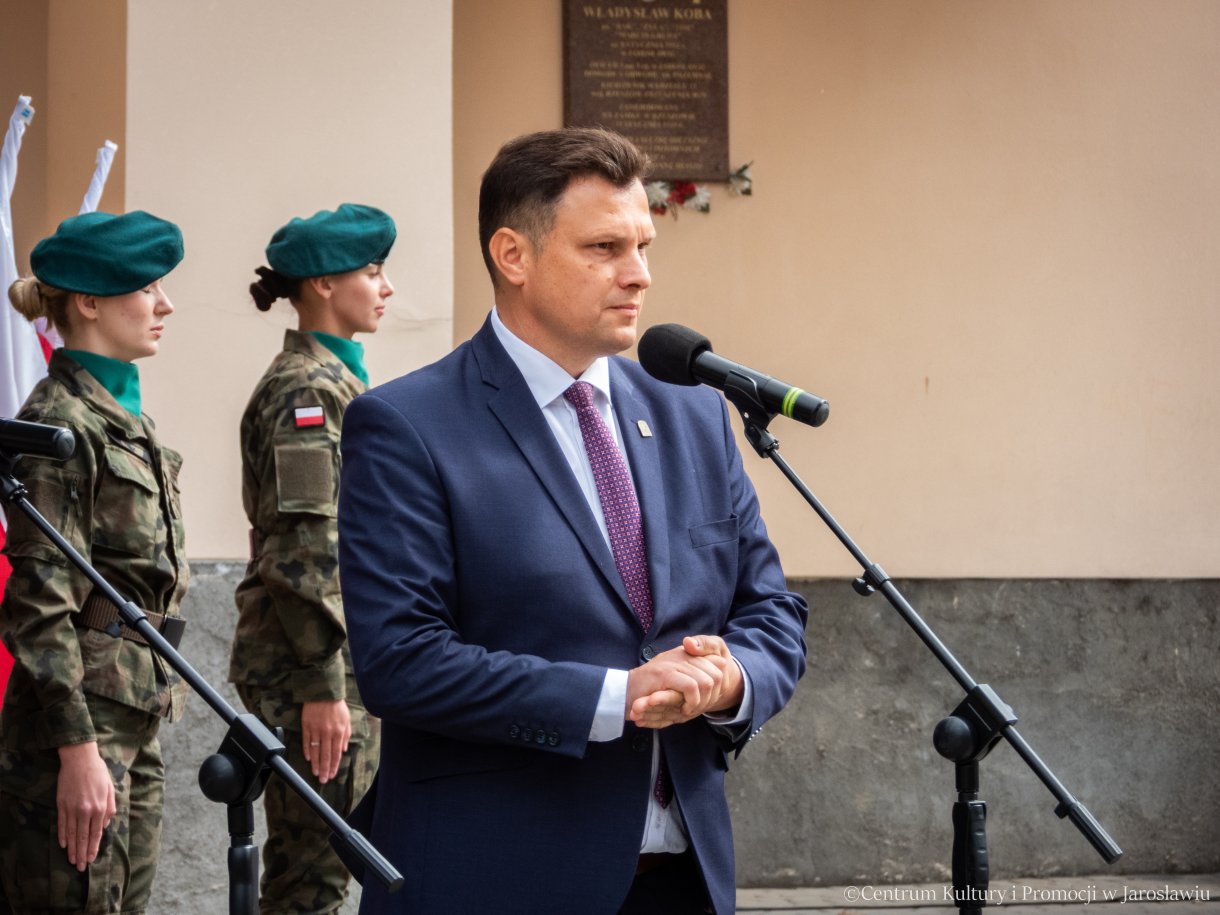 Obchody Dnia Sybiraka w Jarosławiu - Burmistrz miasta Jarosławia