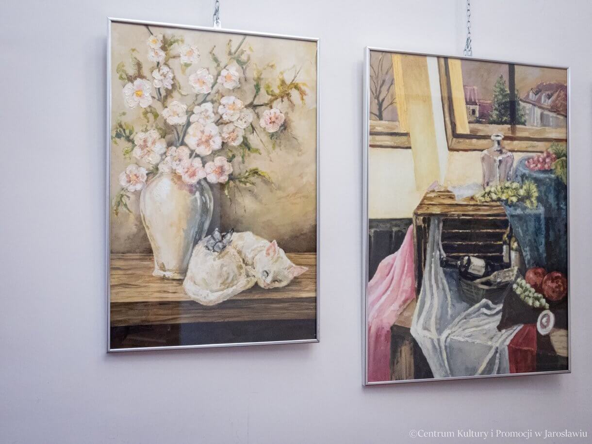 Wystawa prac Marioli Gaweł i Huberta Sawka w Galerii Debiutów - malarstwo