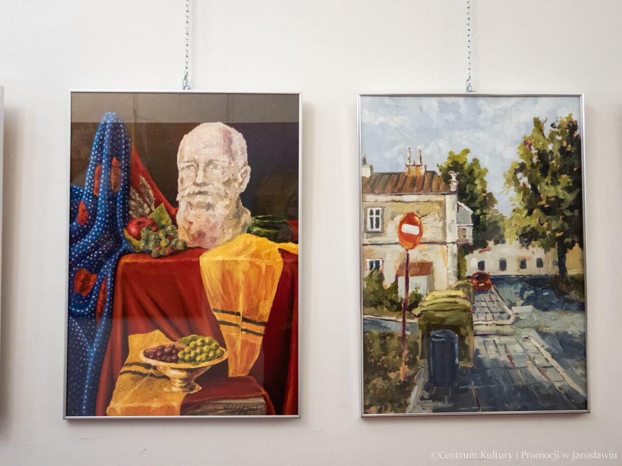 Wystawa prac Marioli Gaweł i Huberta Sawka w Galerii Debiutów - malarstwo