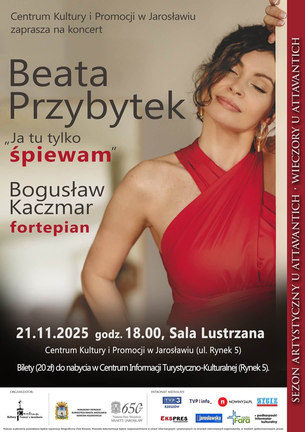 „Ja tu tylko śpiewam” – Beata Przybytek i Bogusław Kaczmar