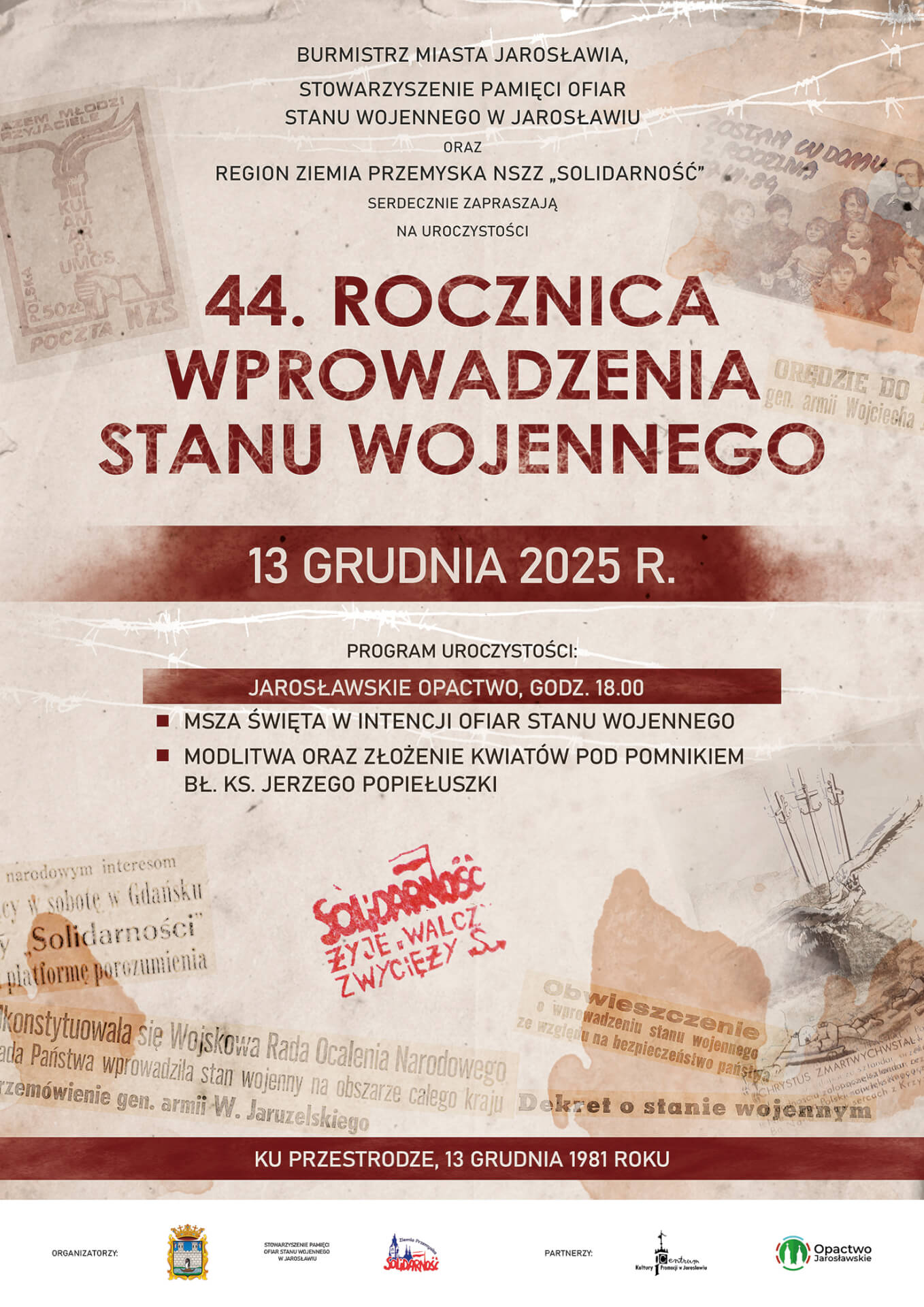 44. Rocznica Wprowadzenia Stanu Wojennego