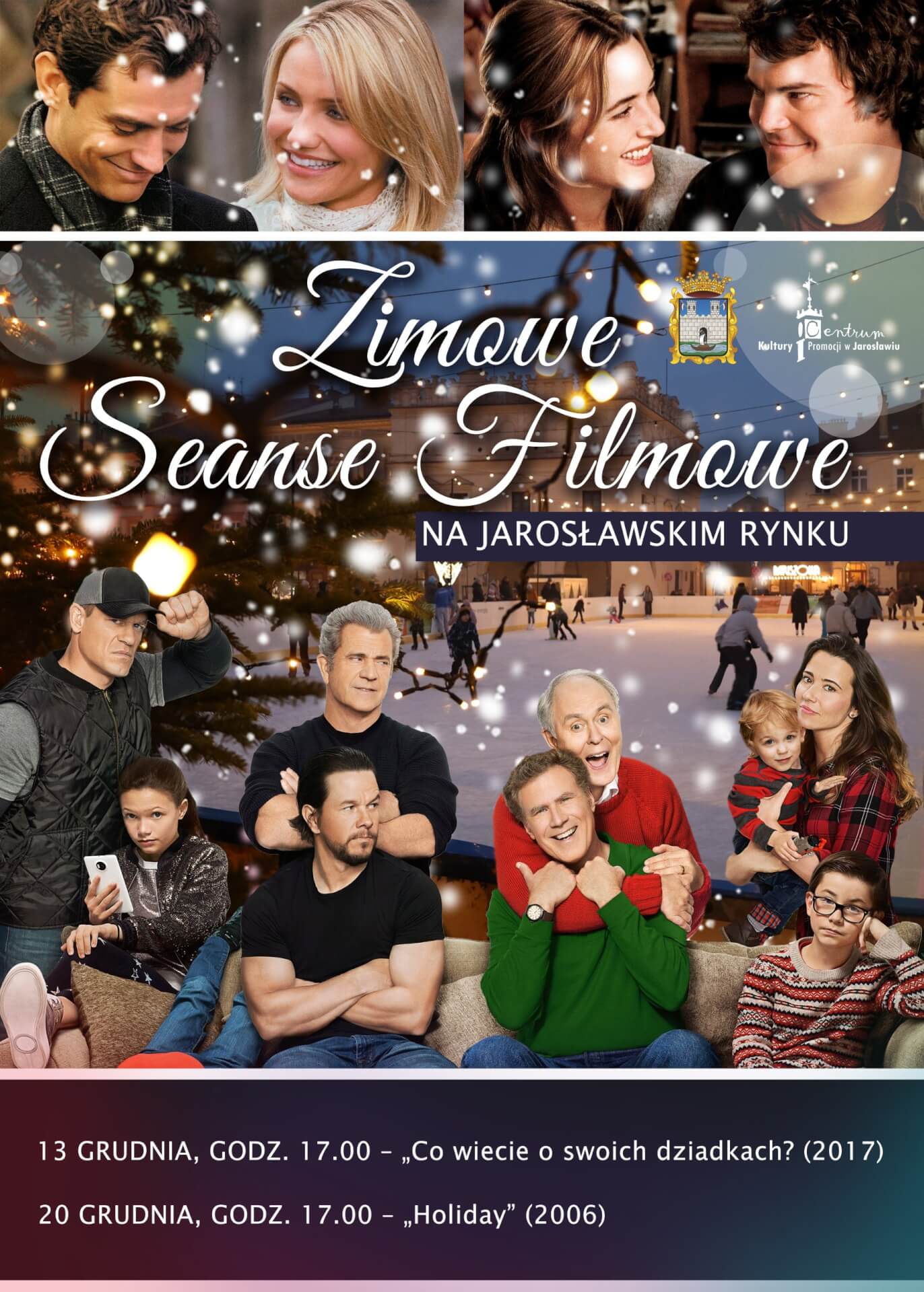 Zimowe Seanse Filmowe na Jarosławskim Rynku!