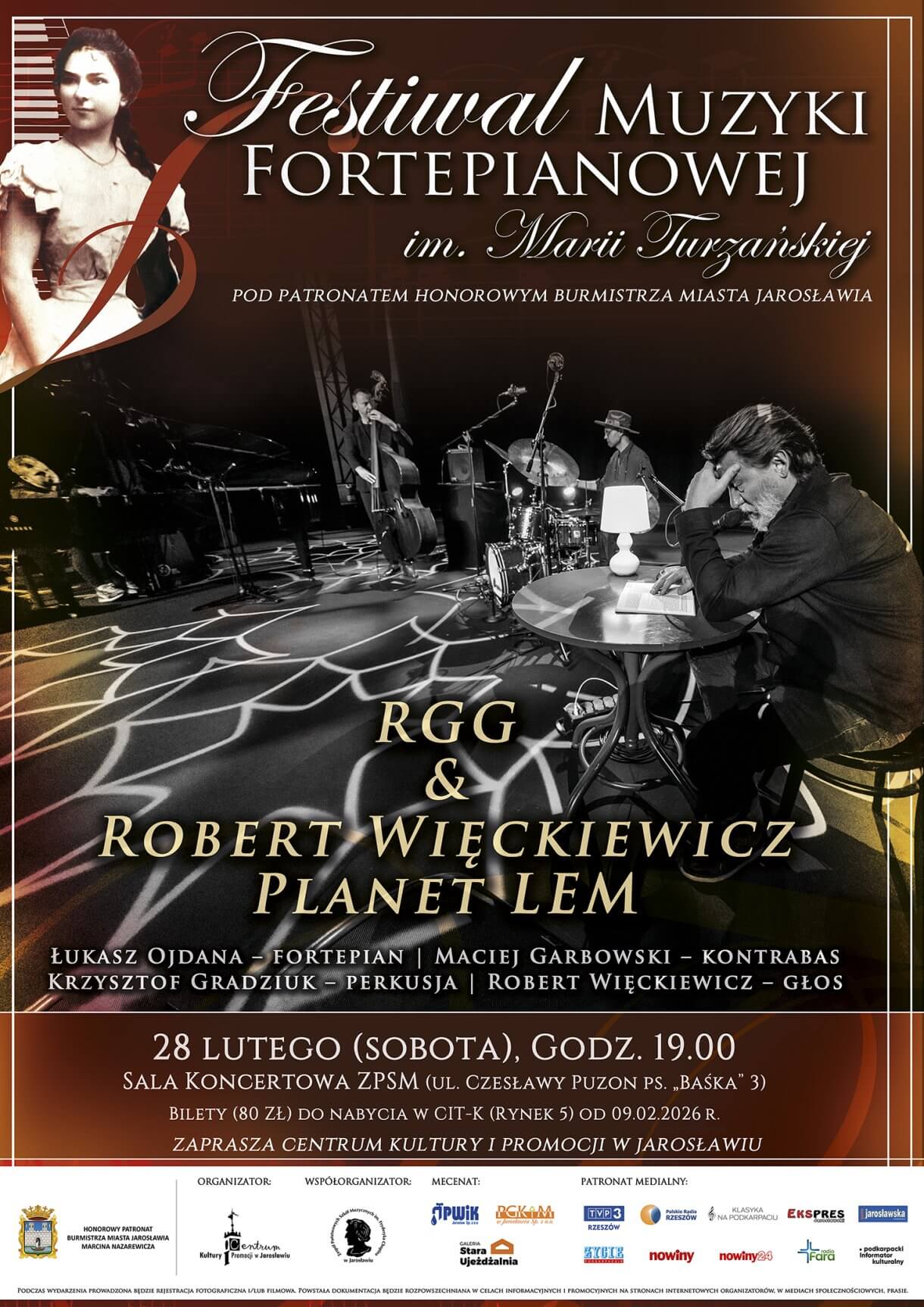 Festiwal Muzyki Fortepianowej im. Marii Turzańskiej – RGG & ROBERT WIĘCKIEWICZ „PLANET LEM”