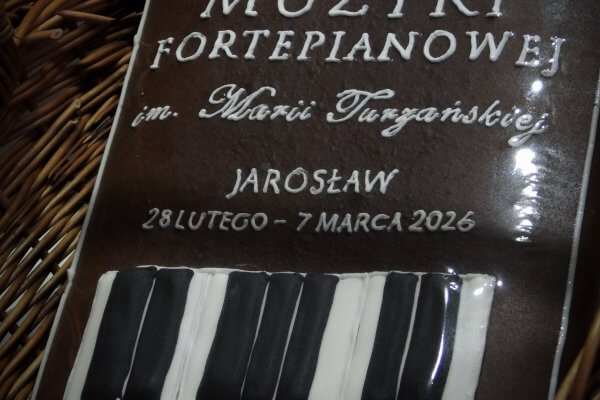 Festiwal Muzyki Fortepianowej im. Marii Turzańskiej - pamiątkowy piernik