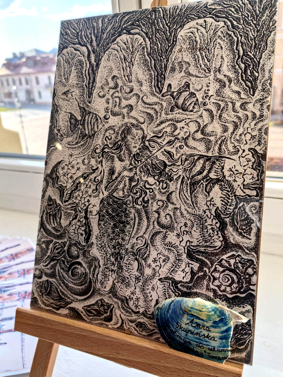 „Między jawą a snem” wystawa malarstwa Anny Skupińskiej - ekspozycja