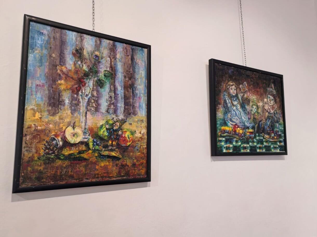 „Między jawą a snem” wystawa malarstwa Anny Skupińskiej - ekspozycja