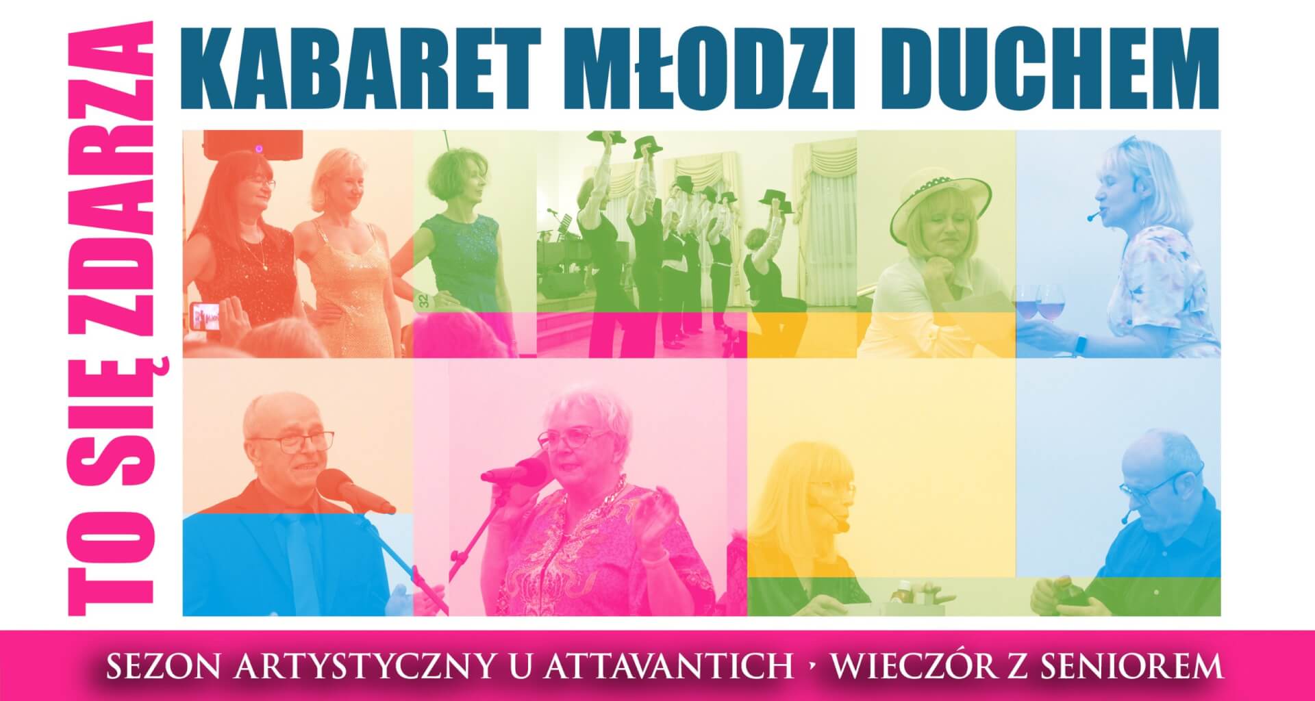 Wieczór z Seniorem – „To się zdarza” Kabaret Młodzi Duchem
