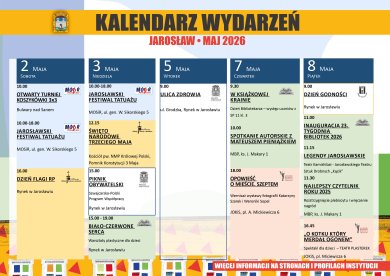 KALENDARIUM – Maj 2026