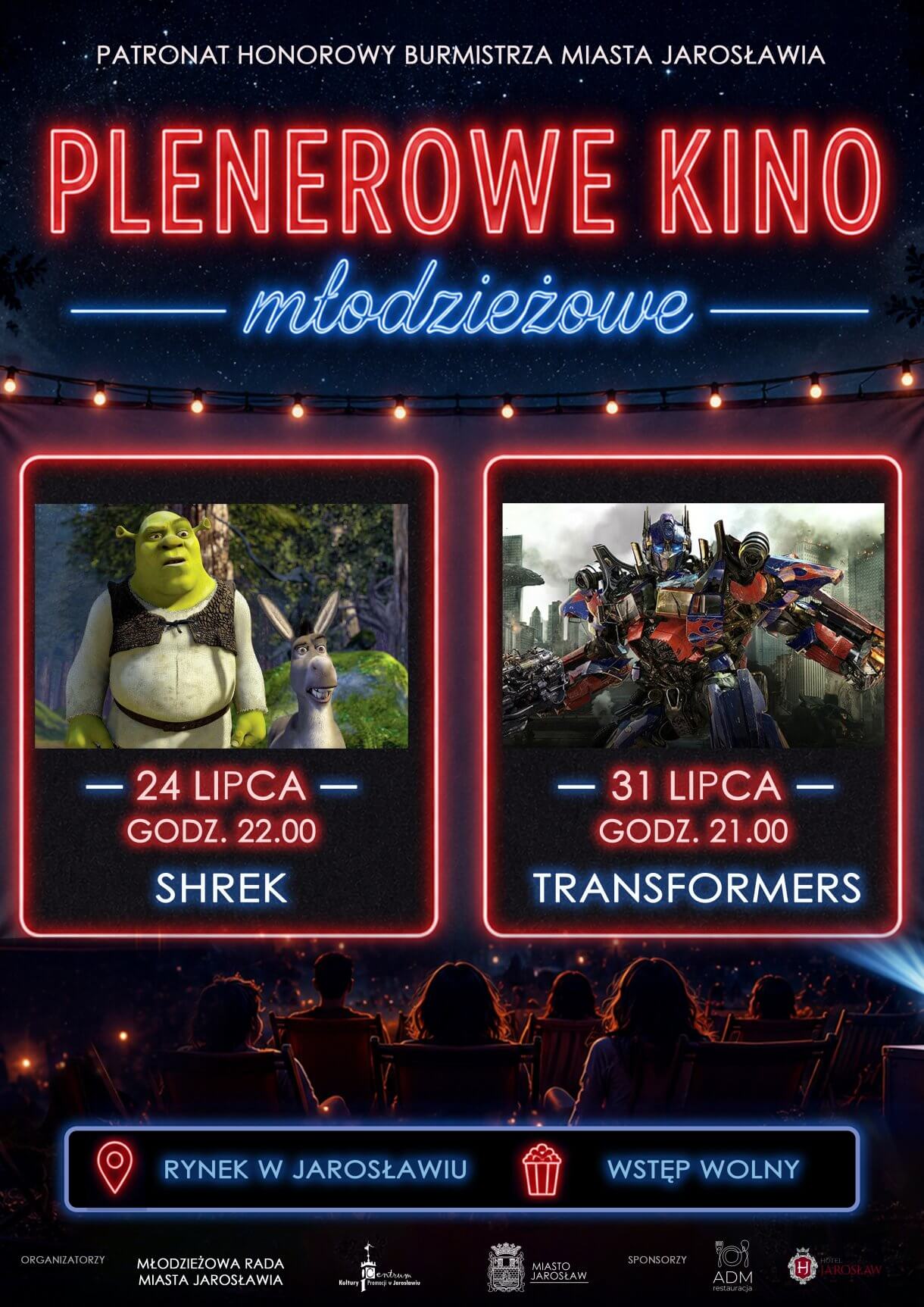 Plenerowe kino młodzieżowe