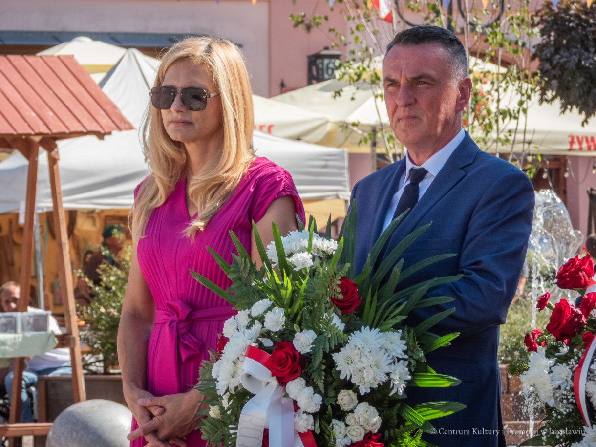 89. rocznica Wielkiego Strajku Chłopskiego w Jarosławiu - delegacja