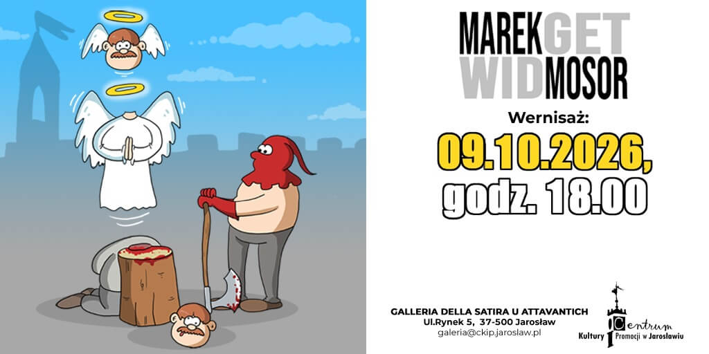 Marek Mosor w Gallerii della Satira u Attavantich