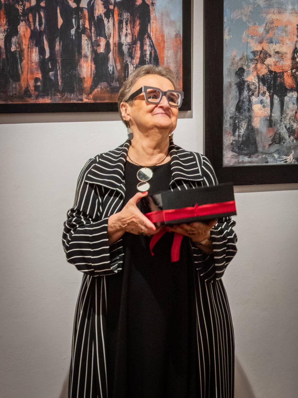 Małgorzata Woźniak - artystka, autorka wystawy